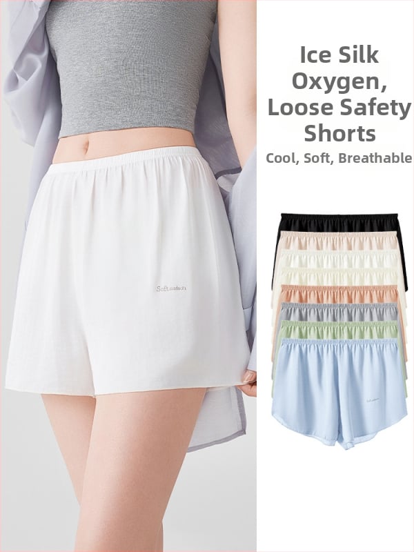 Pantaloni de siguranță pentru femei, lungime 3/4, poliester subțire respirabil, croială lejeră, 95% poliester