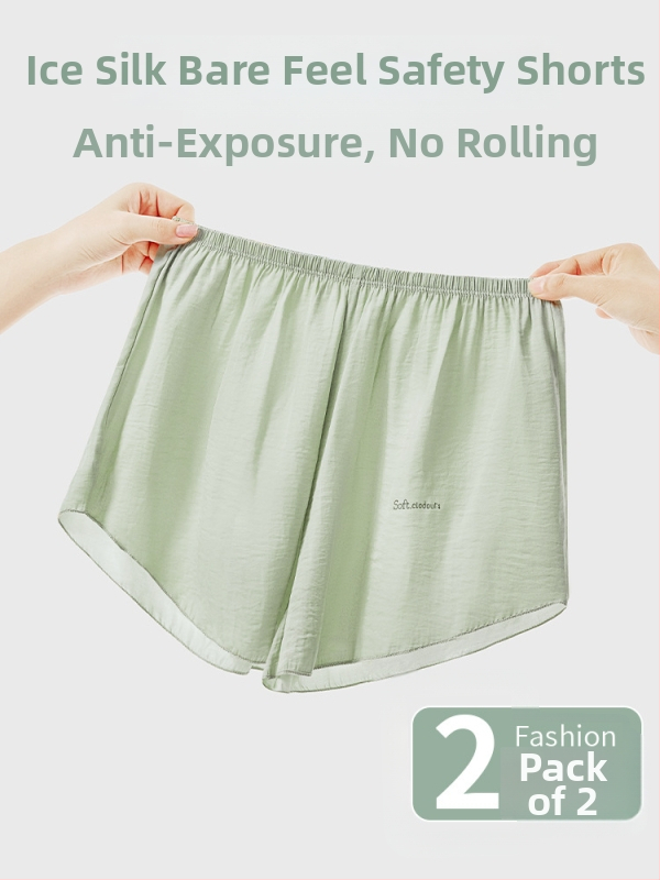 Dámske bezpečnostné šortky-leggings – priedušné, tenké na leto, voľný strih, štíhly vzhľad