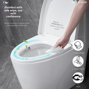 Zidni sterilizator za WC sjedalo sa senzorom, od plastike, CE certifikat