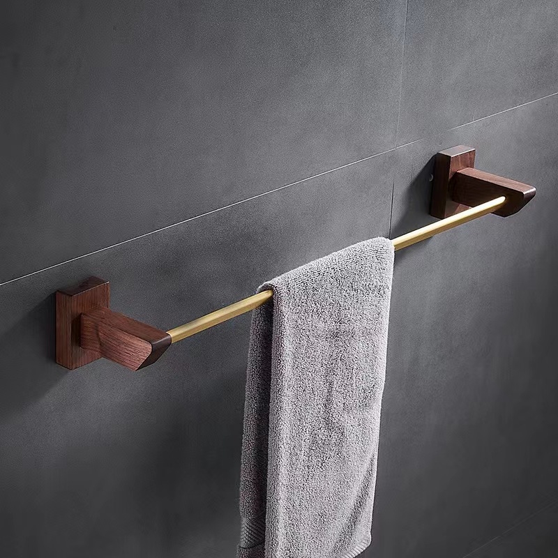 Držač za ručnike s kromiranom površinom, moderan minimalistički stil, set od 2–6 komada