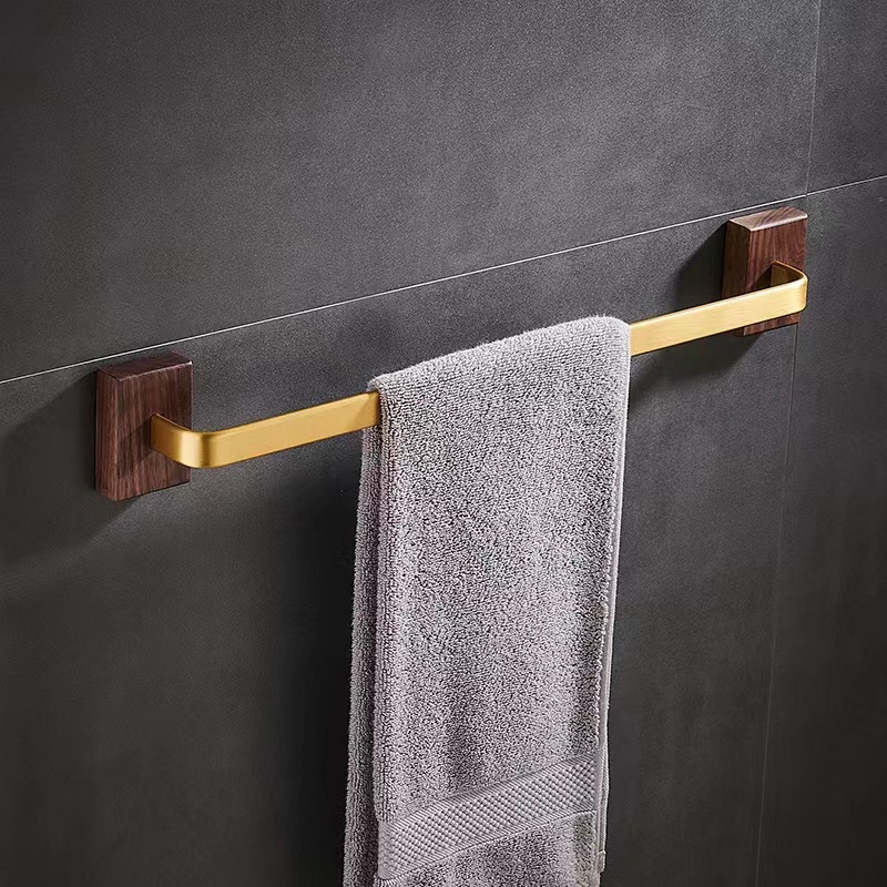 Držač za ručnike s kromiranom površinom, moderan minimalistički stil, set od 2–6 komada