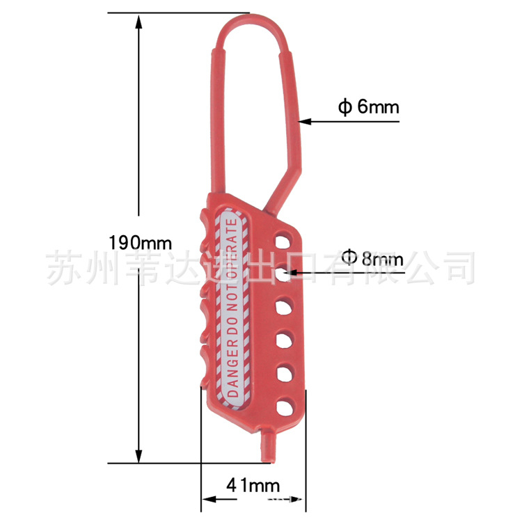 Bedi izolirani sigurnosni mehanizam od čelika i aluminija s proširnim kukom, sigurno zaključavanje, spojna traka, aluminijska ploča, modeli BD-K01, BD-K02, BD-K11, BD-K12, BD-K42, BD-K43, BD-K44, BD-K53, BD-K54