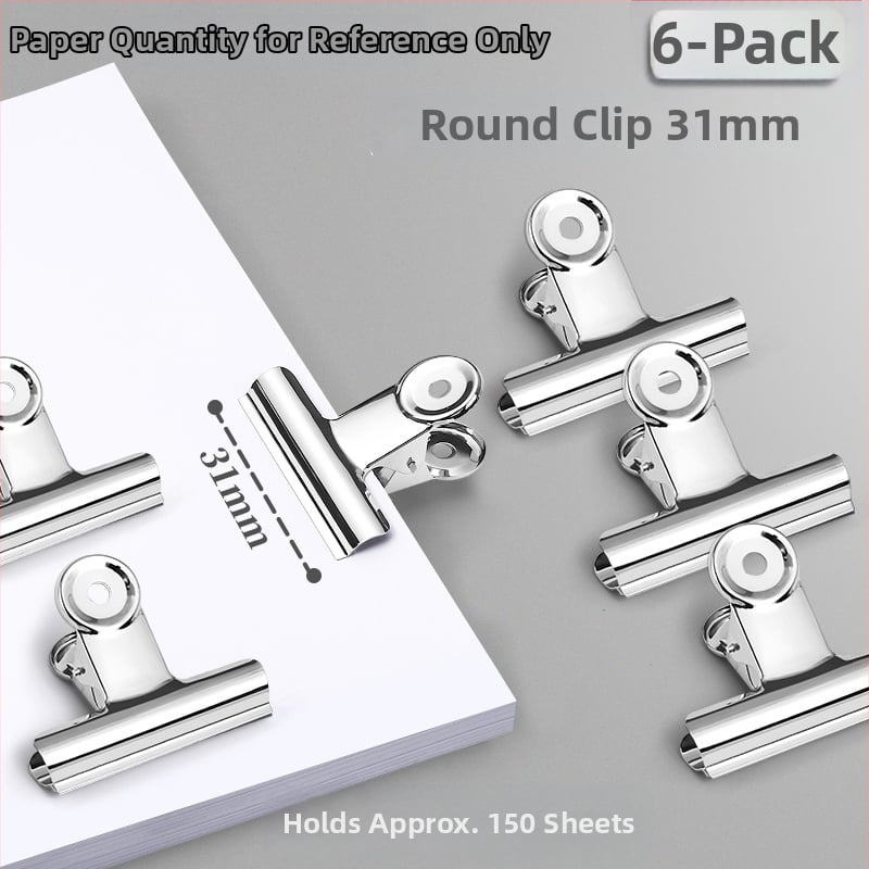 Метален клип за документи, многофункционален, неръждаем, здрав и издръжлив, усилена конструкция
