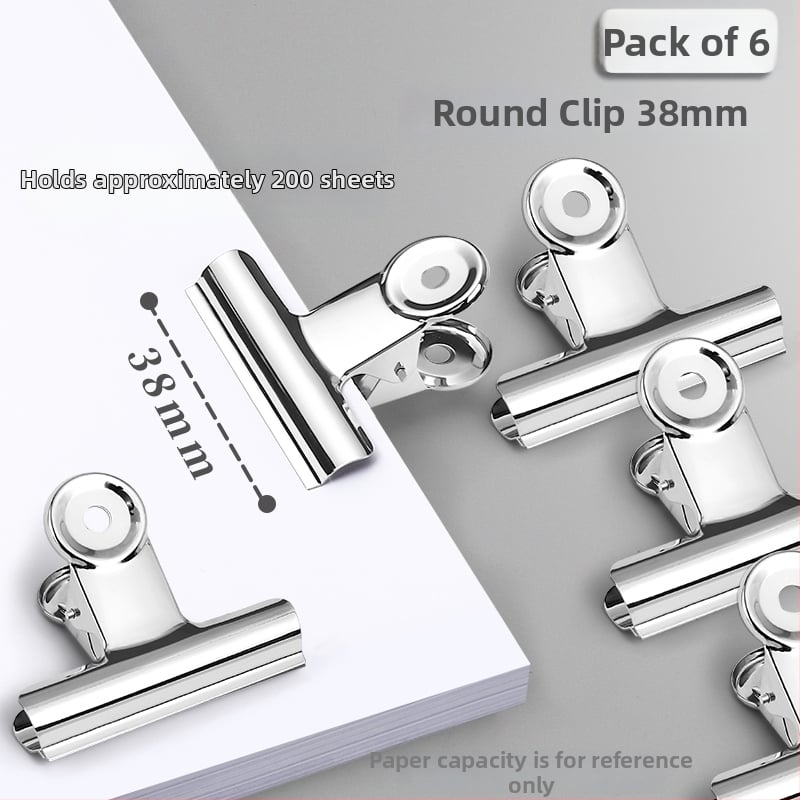 Метален клип за документи, многофункционален, неръждаем, здрав и издръжлив, усилена конструкция