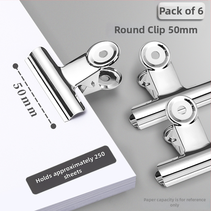 Метален клип за документи, многофункционален, неръждаем, здрав и издръжлив, усилена конструкция