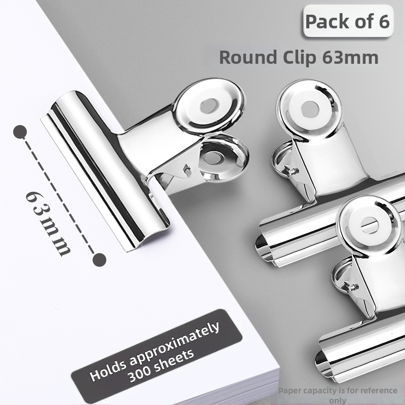 Метален клип за документи, многофункционален, неръждаем, здрав и издръжлив, усилена конструкция