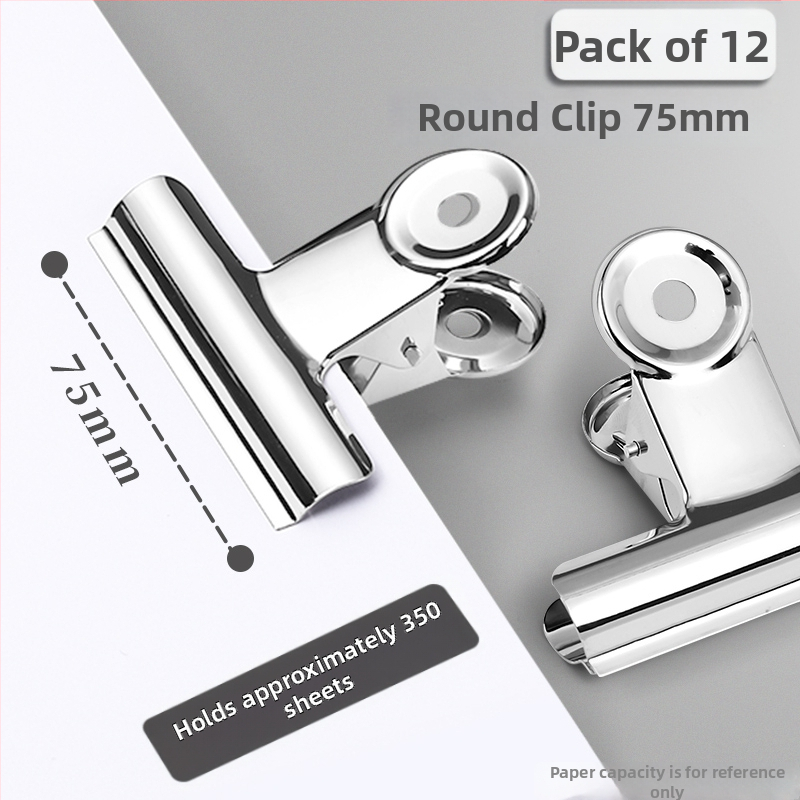 Метален клип за документи, многофункционален, неръждаем, здрав и издръжлив, усилена конструкция