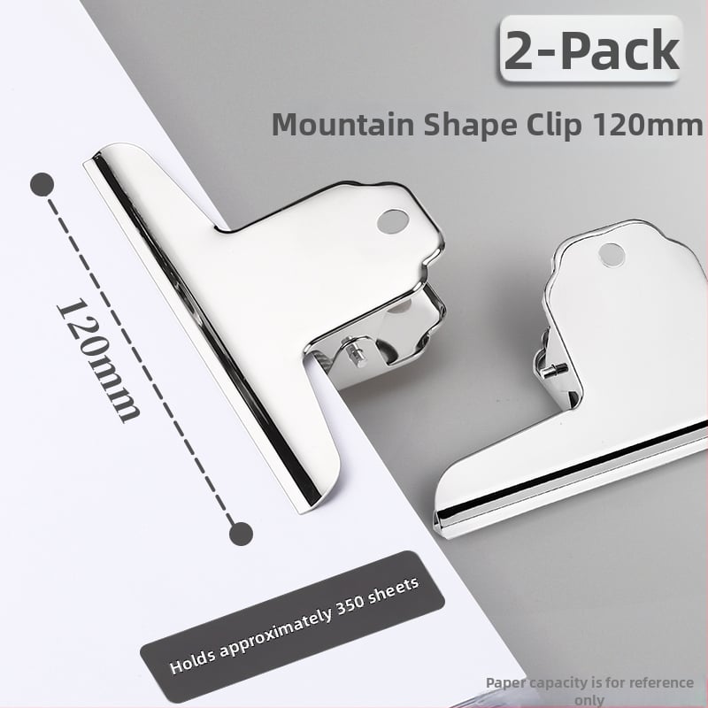 Метален клип за документи, многофункционален, неръждаем, здрав и издръжлив, усилена конструкция