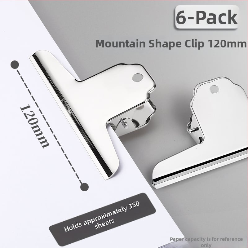 Метален клип за документи, многофункционален, неръждаем, здрав и издръжлив, усилена конструкция