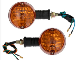 Motocyklové LED smerovky — model Jh-8787, LED zdroj svetla, 12V, teplá farba svetla, životnosť 20