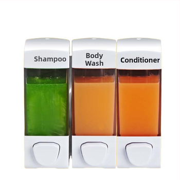 Kétfejes folyadékadagoló kézi nyomású működéssel | ABS anyag, modern minimalista design, Márka Yihui