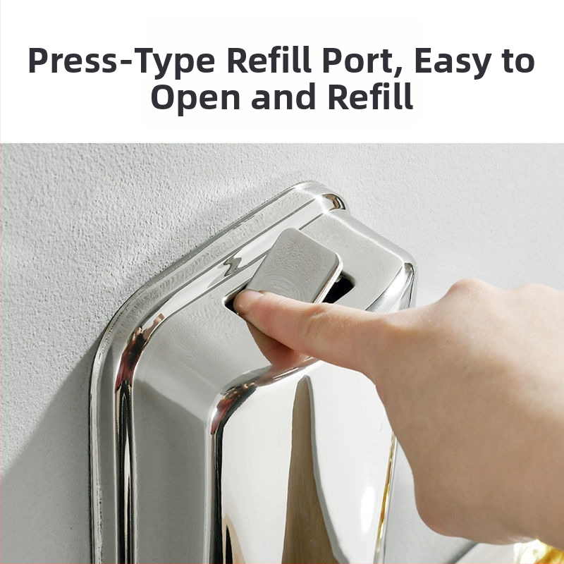 Dávkovač mydla z 304 nerezovej ocele, na stenu, ručný stlačovací mechanizmus, 200 g, značka Youtuo