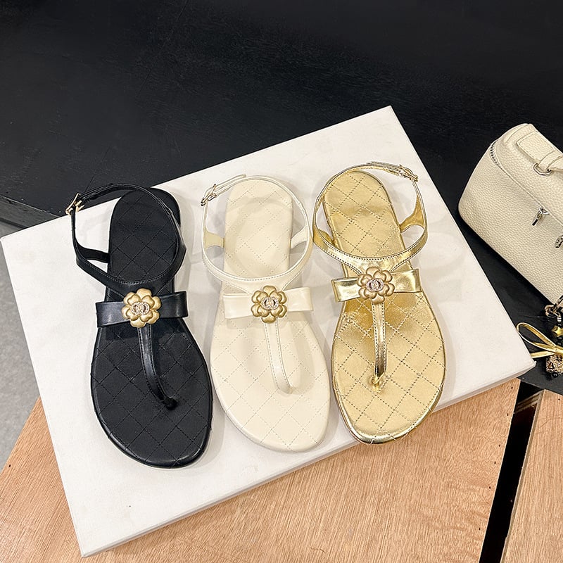 Дамски сандали с една презрамка, горен материал: супер влакна, дебел ток 6–8 см, подметка гума