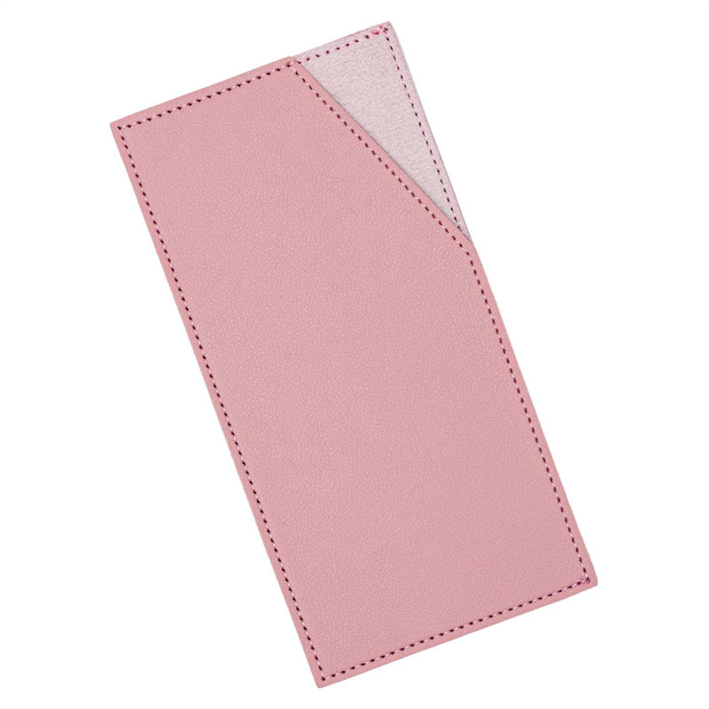 PU kožni držač kartica - Monokrom, Unisex, Urbani minimalistički stil, Ljeto 2025