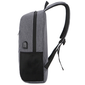 Rucsac unisex din pânză Oxford, închidere cu fermoar, buzunar interior cu fermoar, buzunar pentru telefon și ID, potrivit pentru notebook și tabletă