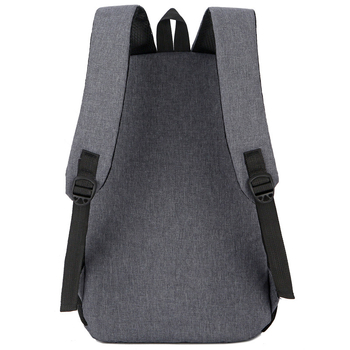 Rucsac unisex din pânză Oxford, închidere cu fermoar, buzunar interior cu fermoar, buzunar pentru telefon și ID, potrivit pentru notebook și tabletă