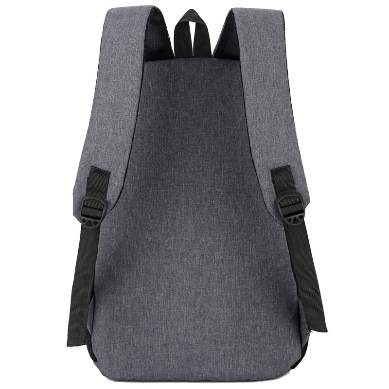 Rucsac unisex din pânză Oxford, închidere cu fermoar, buzunar interior cu fermoar, buzunar pentru telefon și ID, potrivit pentru notebook și tabletă