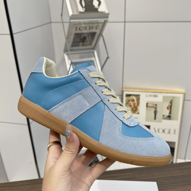 Παπούτσια σκέιτ – Άνω μέρος από φυσικό αγελαδινό δέρμα, στρογγυλό δάχτυλο, unisex, με κορδόνια, καουτσούκ σόλα