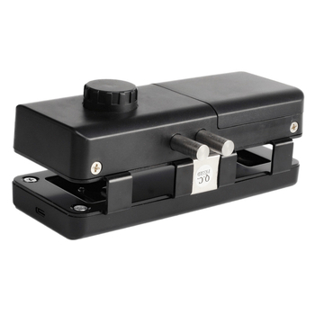 L2 Заключване за стъклена врата с пръстов отпечатък – достъп чрез пръстов отпечатък, карта и парола; дистанционно управление през приложение; без монтажни отвори, безрамков дизайн