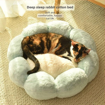 Φωλιά γάτας από ύφασμα – Θέρμανση όλο το χρόνο, παχύ σχέδιο με κινούμενα σχέδια. Υλικό: Ύφασμα; Για γάτες; Κατηγορία: Φωλιά κατοικίδιων