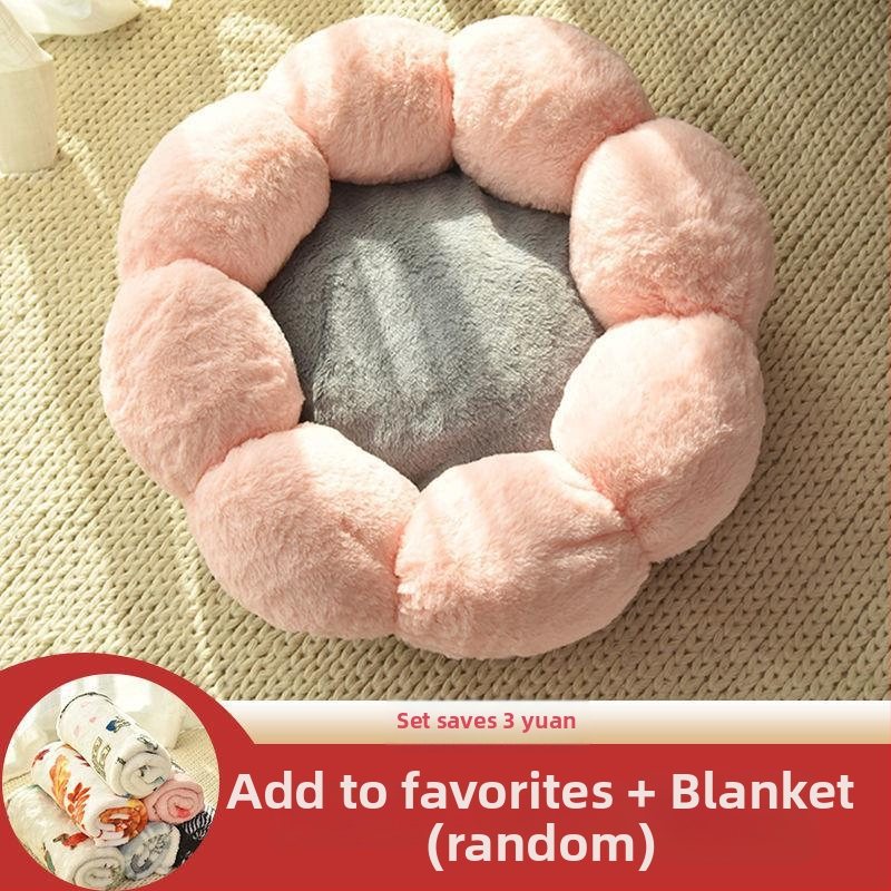 Φωλιά γάτας από ύφασμα – Θέρμανση όλο το χρόνο, παχύ σχέδιο με κινούμενα σχέδια. Υλικό: Ύφασμα; Για γάτες; Κατηγορία: Φωλιά κατοικίδιων