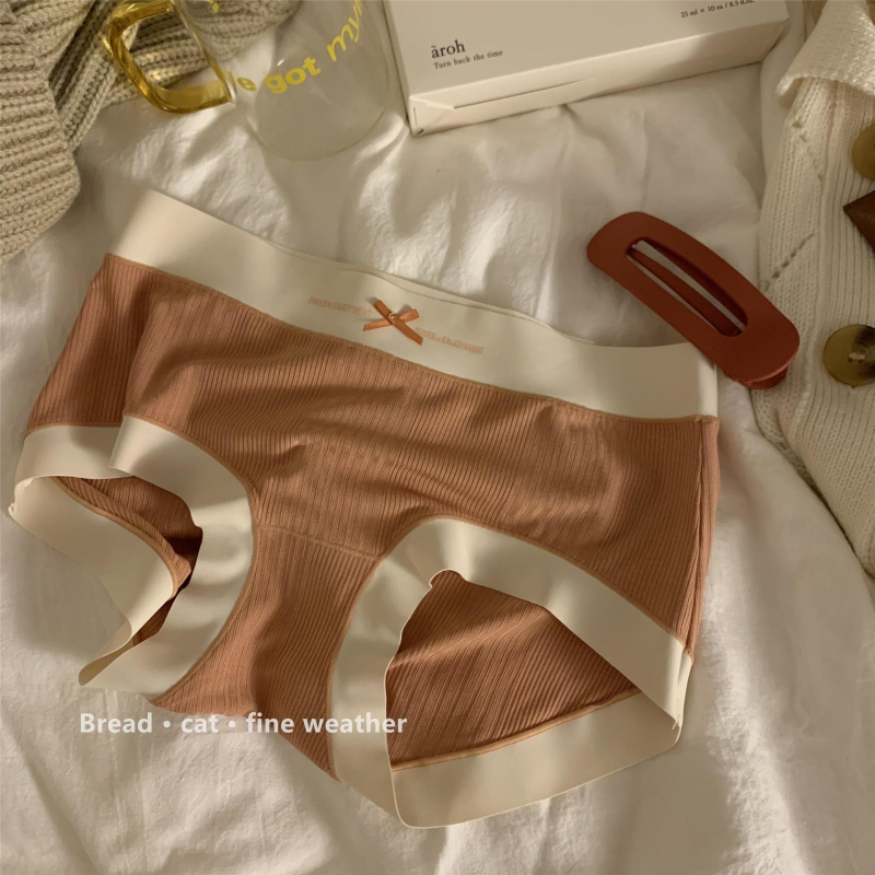 Ženské nohavičky stredného pásu, z recyklovaného vlákna, pletené, bez viditeľných stôp