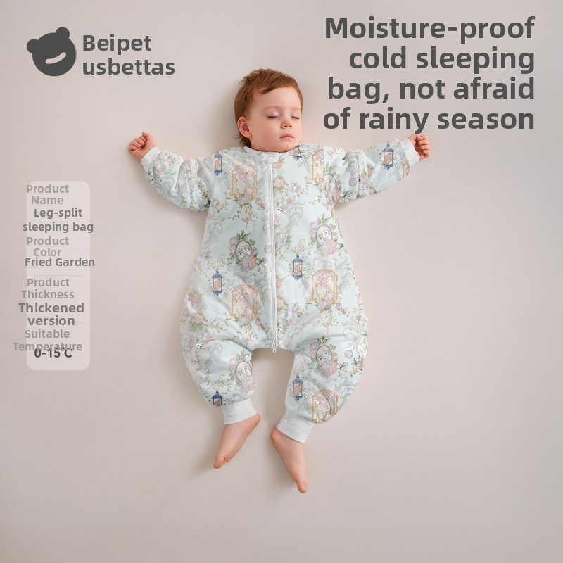 Betides Peptide Warm spavaća vreća za bebe i djecu – proljeće, jesen i zima, konstantna temperatura, odvojene noge, sve sezone