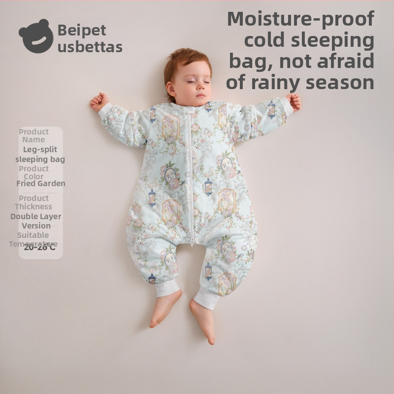 Betides Peptide Warm spavaća vreća za bebe i djecu – proljeće, jesen i zima, konstantna temperatura, odvojene noge, sve sezone