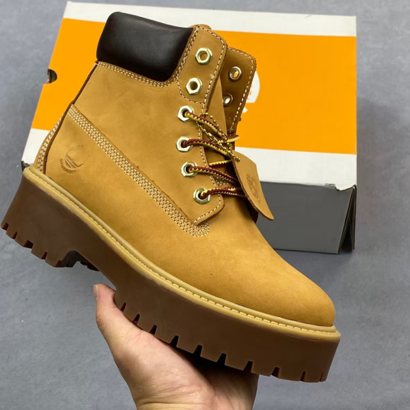 Cizme de lucru unisex din piele de vită, impermeabile, talpă Goodyear