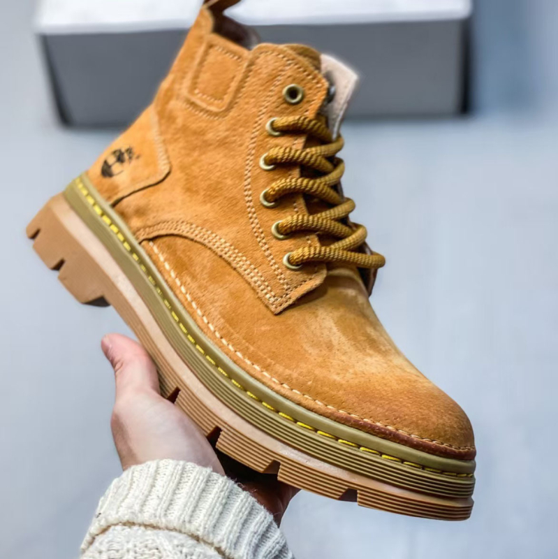 Cizme de lucru unisex din piele de vită, impermeabile, talpă Goodyear