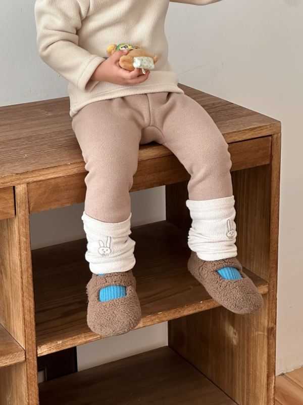 Κοριτσίστικα φλις κολάν για τον χειμώνα, κορεατικό στυλ, 95% βαμβάκι, για 1–3 ετών