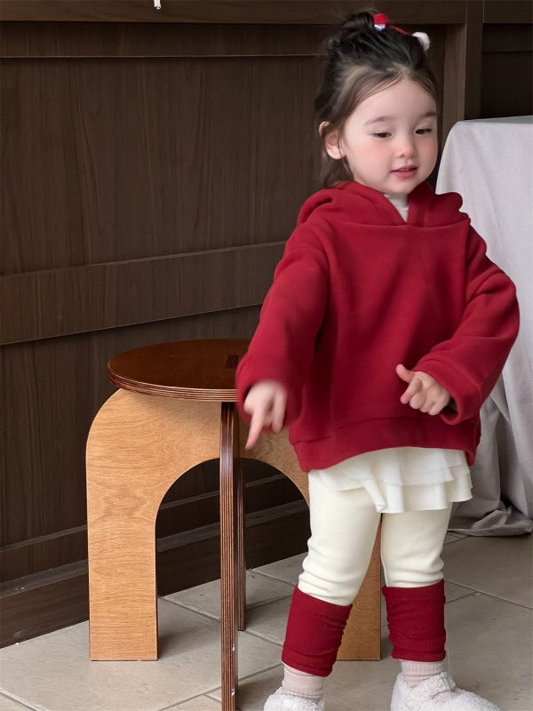 Κοριτσίστικα φλις κολάν για τον χειμώνα, κορεατικό στυλ, 95% βαμβάκι, για 1–3 ετών