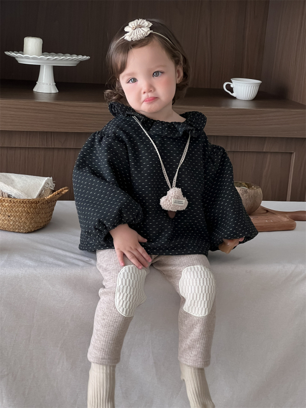 Κοριτσίστικα φλις κολάν για τον χειμώνα, κορεατικό στυλ, 95% βαμβάκι, για 1–3 ετών