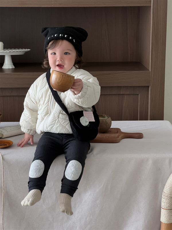 Κοριτσίστικα φλις κολάν για τον χειμώνα, κορεατικό στυλ, 95% βαμβάκι, για 1–3 ετών