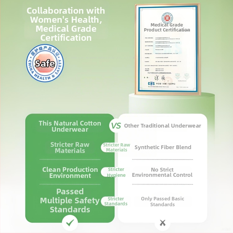 Ženské bavlnené nohavičky, bezšvové, priedušné, antibakteriálne, stredná výška pásu (Hlavný materiál: bavlna; Podšívka rozkroku: bavlna; Kód výrobku: F202; Všetky ročné obdobia)