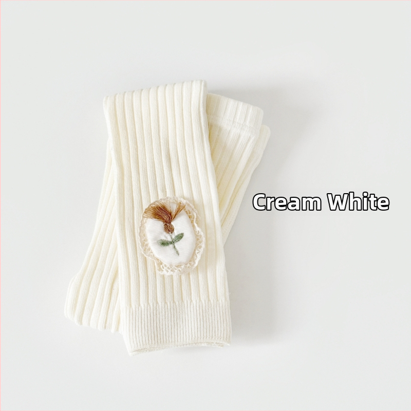 Κοριτσίστικα κολάν για κορίτσια – ψηλή μέση, μήκος 9/10, χτενισμένο βαμβάκι 77%, για ηλικίες 1–3 ετών, άνοιξη–φθινόπωρο