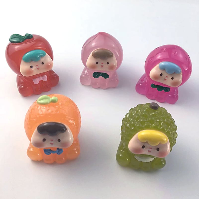 DIY šperkové príslušenstvo – plast/živica, spojené lepidlom, pôvod Yiwu, karikatúrny štýl