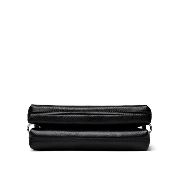 Ženska torbica za rame i crossbody, gradski minimalistički stil — PU materijal, vodoravni kvadratični oblik, zatvaranje na zip, unutarnja džep sa zipom i džep za telefon
