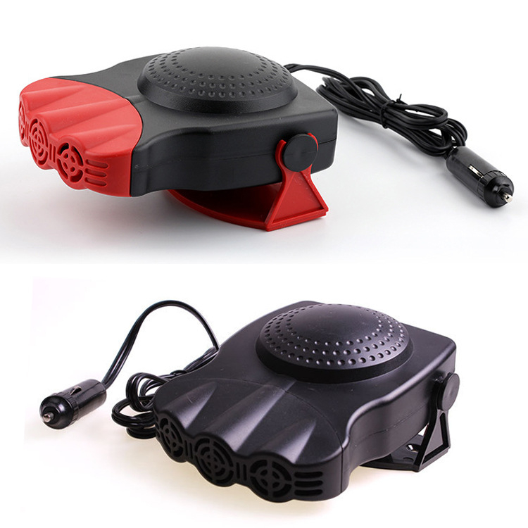 Auto grijač BY-325, 12V/24V, 150-200W, ABS, topli zrak za odmrzavanje, tri izlaza zraka