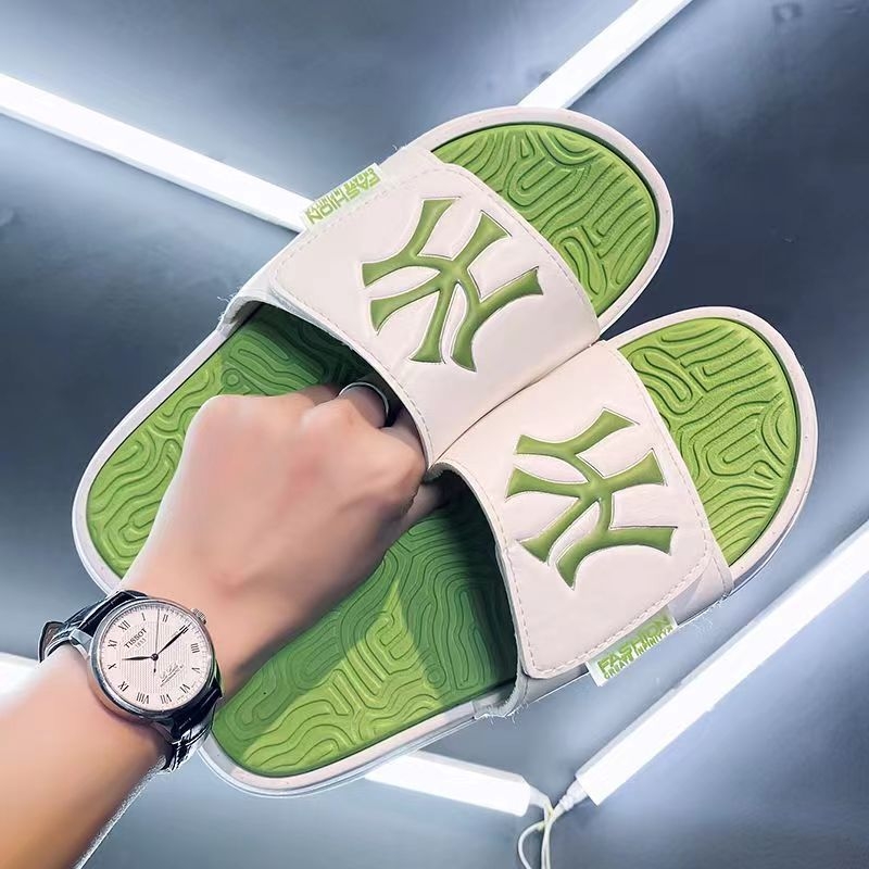 Ανδρικές παντόφλες PVC με αντιολισθητική σόλα, μαλακό πάτο, αντιμυρωτικό, νεανικό στυλ για καλοκαίρι εξωτερικού