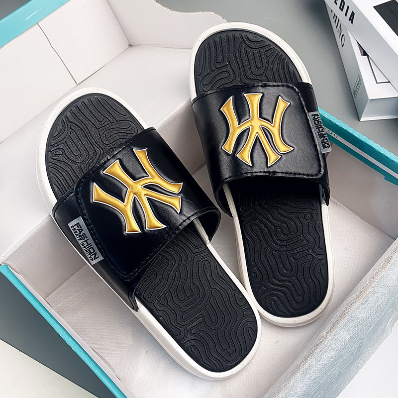 Ανδρικές παντόφλες PVC με αντιολισθητική σόλα, μαλακό πάτο, αντιμυρωτικό, νεανικό στυλ για καλοκαίρι εξωτερικού