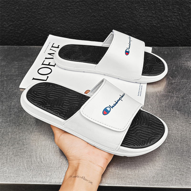 Ανδρικές παντόφλες PVC με αντιολισθητική σόλα, μαλακό πάτο, αντιμυρωτικό, νεανικό στυλ για καλοκαίρι εξωτερικού