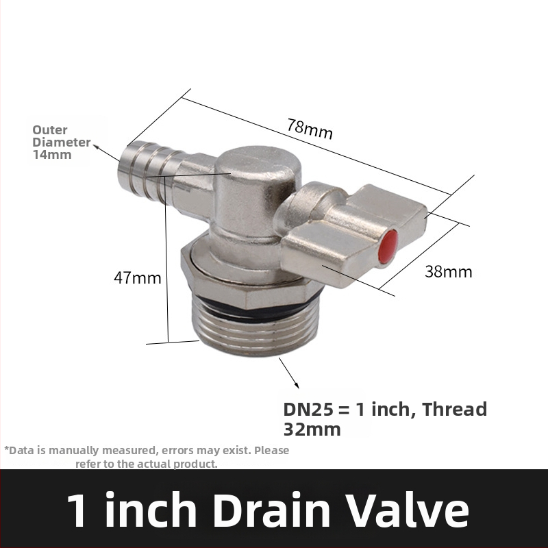 Meďový vypúšťací ventil pre geotermálne podlahové vykurovanie; celá meď; konštrukcia z meďe; určené na vypúšťanie