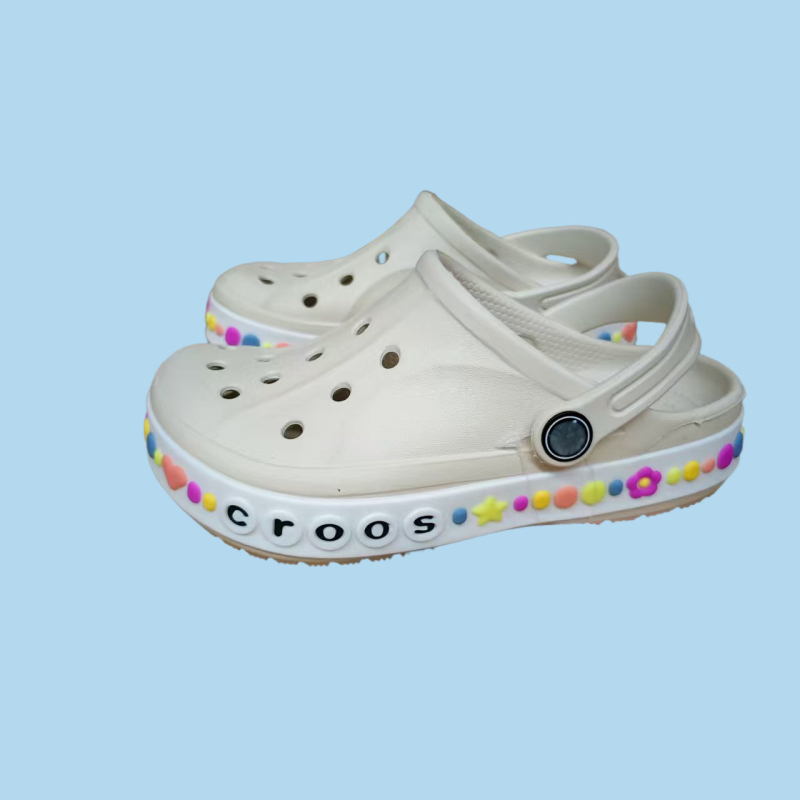 Pantofi Baotou pentru copii, partea superioară EVA, pentru 1–3 ani, unisex, fără căptușeală