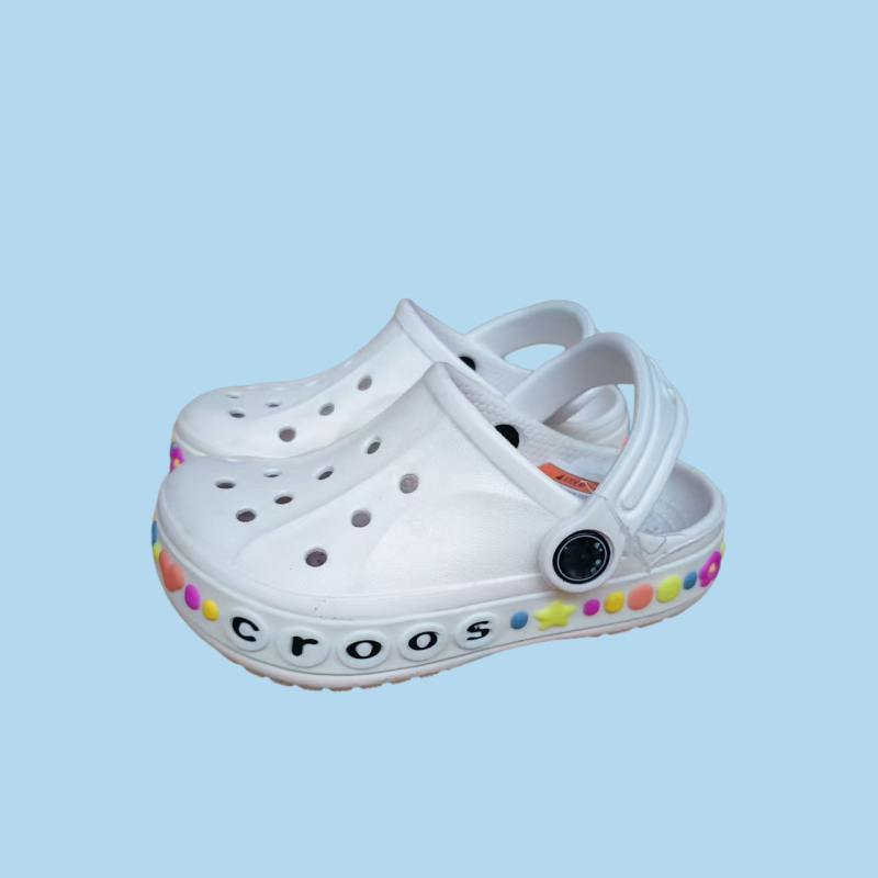 Pantofi Baotou pentru copii, partea superioară EVA, pentru 1–3 ani, unisex, fără căptușeală