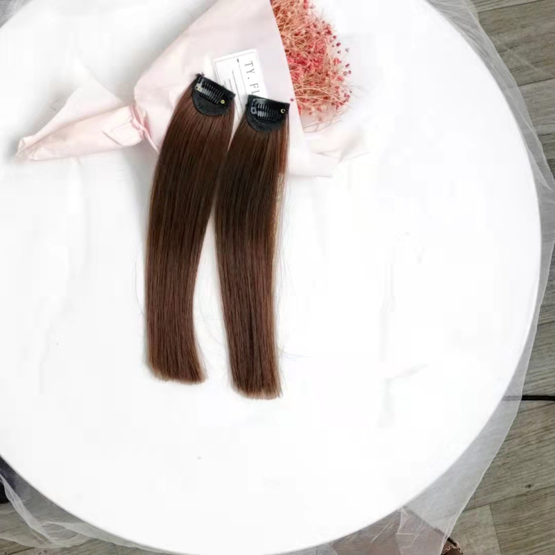 Parochňa s ofinkou pre ženy, tepelne odolné syntetické vlasy, rovný alebo naklonený ofina, dá sa farbiť, mení tvar tváre