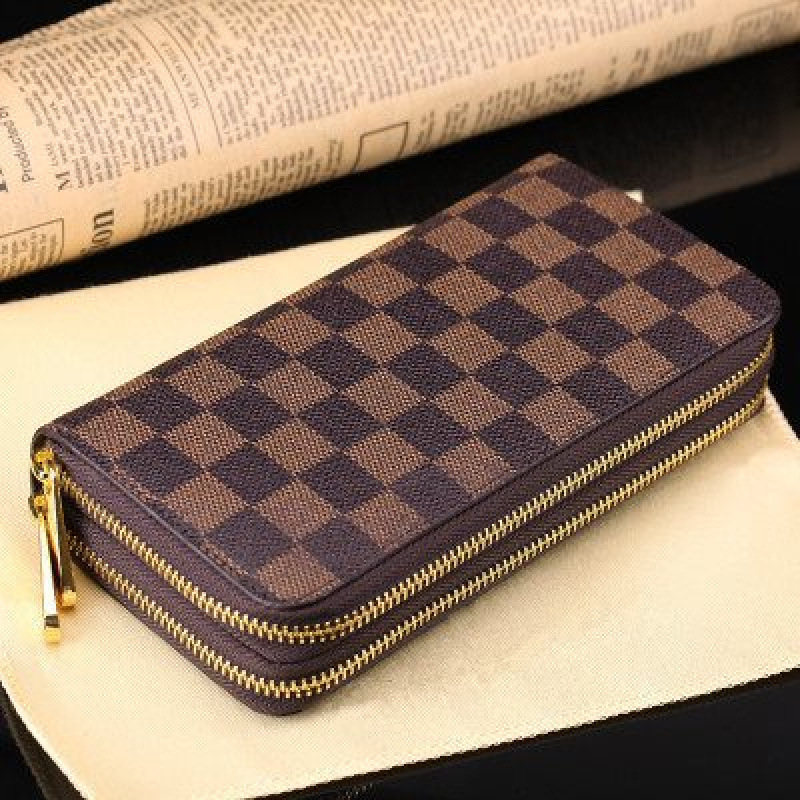 Muški kožni clutch novčanik, koža prvog sloja, podstava od kože, uzorak slova, proljeće 2024