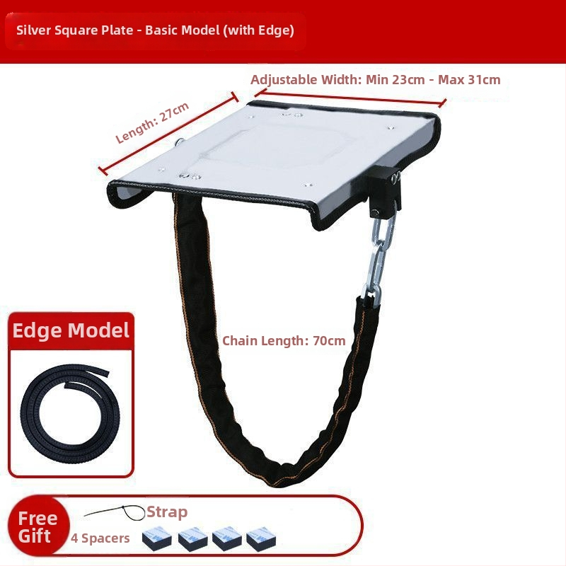 Κλειδαριά μπαταρίας ηλεκτρικού σκούτερ με ενισχυμένη πλάκα από ατσάλι και αλυσίδα, μοντέλο 1, καθολικά συμβατή, νέο κινεζικό στυλ