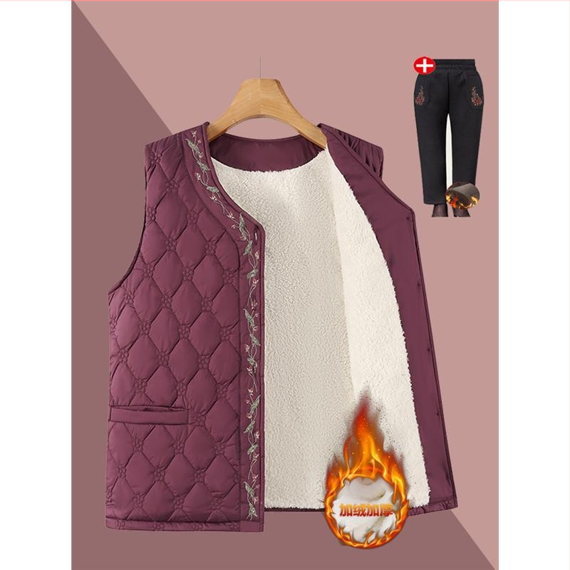 2025-ös téli poliészter női mellény, egyszínű mintázat, elegáns városi stílus, magashőmérsékletű felületkezelés