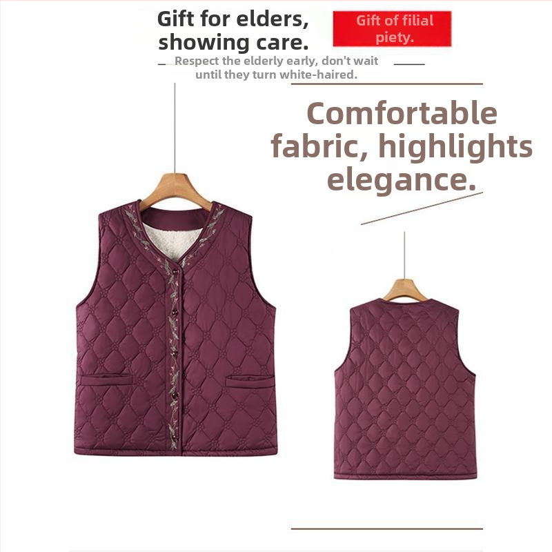 2025-ös téli poliészter női mellény, egyszínű mintázat, elegáns városi stílus, magashőmérsékletű felületkezelés